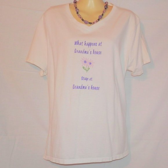 XL Grandmas House What Happens Stays At Top H587 - Picture 3 of 6